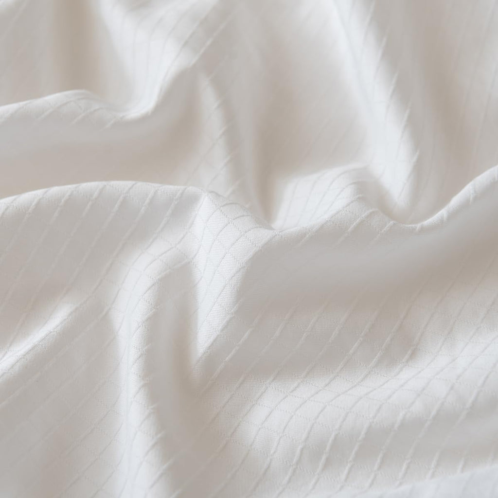 Pleated Bed Skirt, Pleated Grid Plaid Tailored 12 Inch Drop