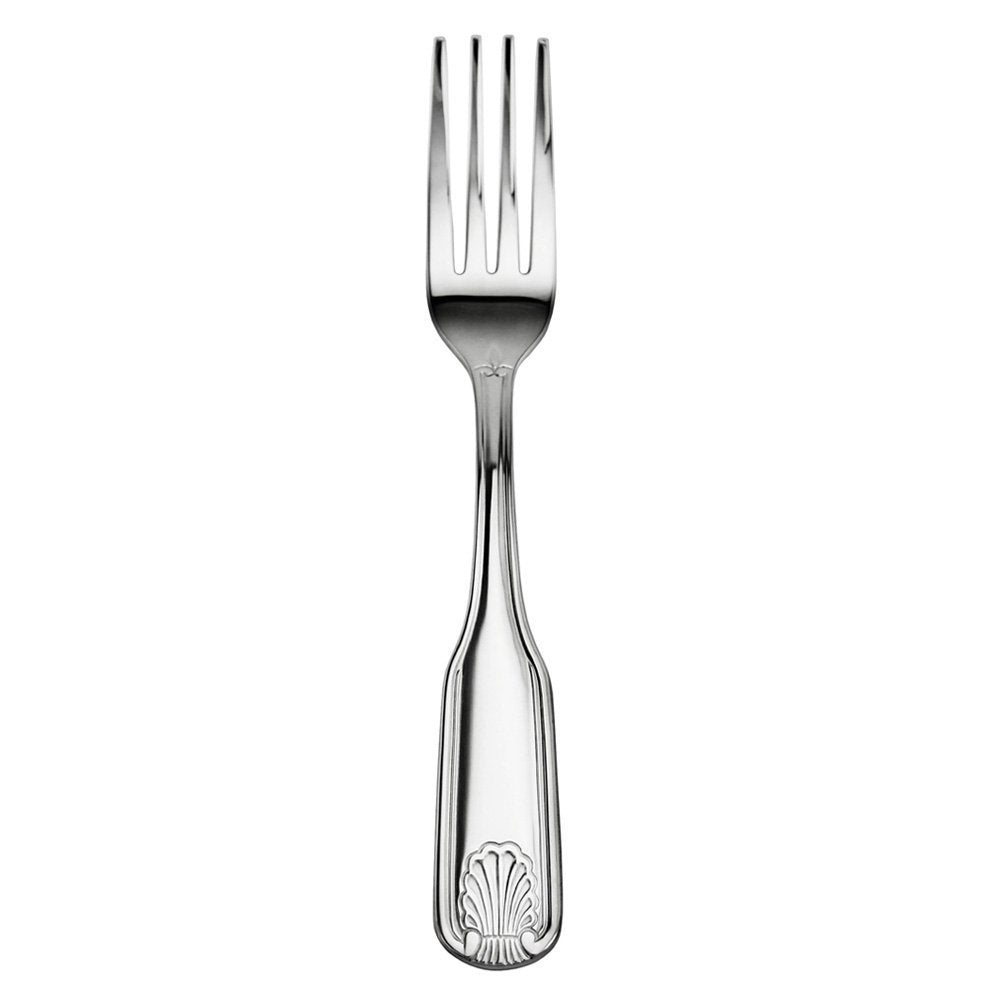 Shell Pattern Stainless Steel Flatware, 36-Piece