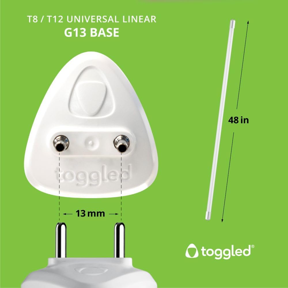 4FT T8 LED Tubes, 16W, 4000K, Dimmable, Type B, 24 Pack (24 Tubes)