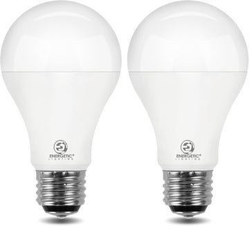 Super Bright 50/100/150W 3-Way A21 LED Light Bulb, 800/1600/2200 Lumens, 3000K Warm White, Non-dimmable, E26 Base, UL