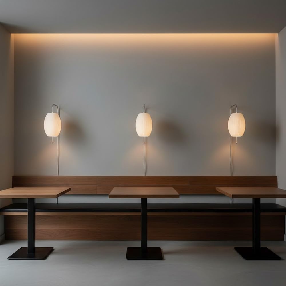 Modern Minimalist Swing Arm Bedside Wall Light with White Oval Silk Fabric Shade Wood Plug in Wall Sconce Wabi Sbai