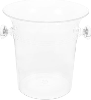 Ice Bucket Acrylic with Handles for Bars and Nightclubs