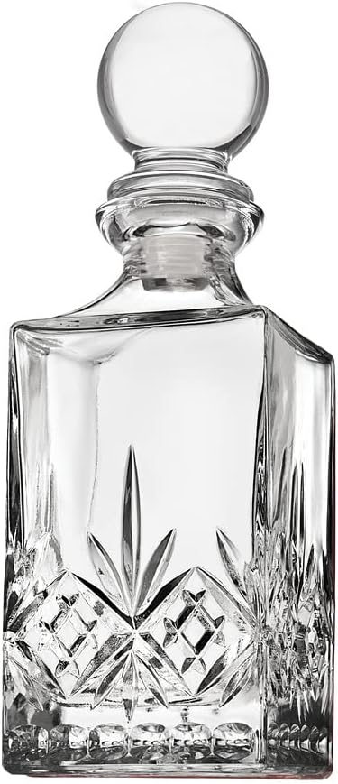 Mini Whiskey Decanter for Liquor Whisky Vodka or Wine - 10oz, Dublin Collection