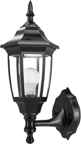Outdoor Porch Light，Exterior Waterproof Wall Light Fixtures, Special Handling Anti-Corrosion Plastic Material