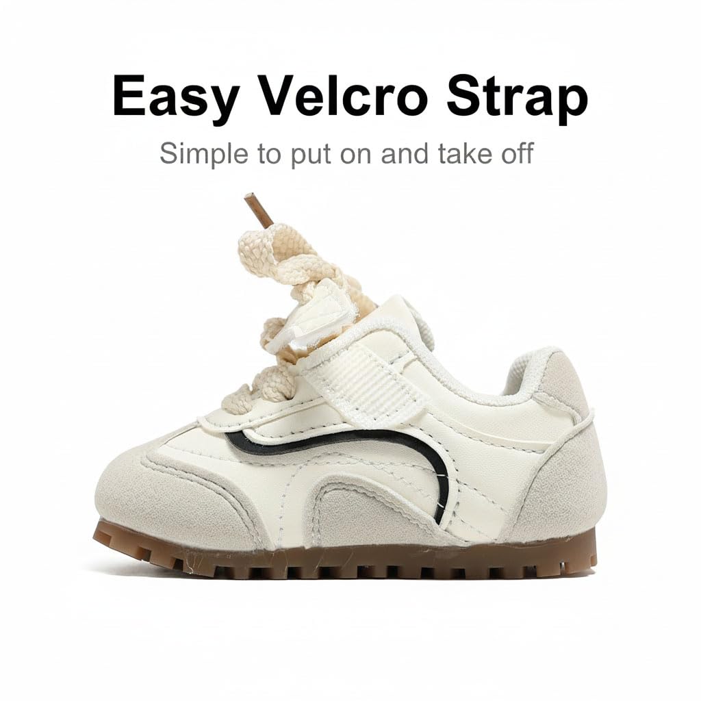 Baby Walking Shoes for Boys Girls Soft Non-Slip Infant Sneakers Lightweight Breathable First Walker Shoes for 6-24