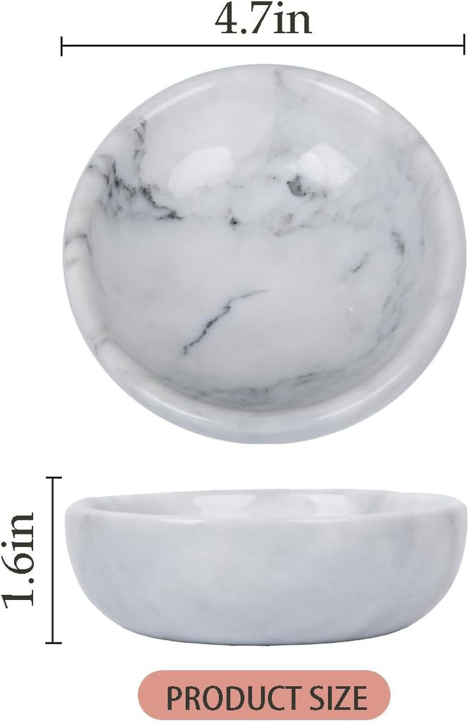 Jewelry Dish,Natural Marble Jewelry Dish,Trinket Tray,Ring Holder,Key Bowl,Unique Jewelry Tray Decoration,Mother's