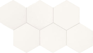 Mesmerist 4" Hexagon Ceramic Wall Tile in Spirit (30 PC Per Carton) (3 SQFT Per Carton )