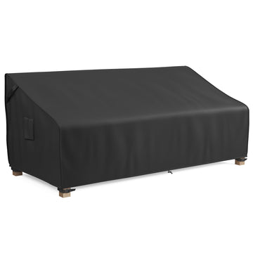 MR.COVER 3-Seater Outdoor Couch Cover, Patio Furniture Covers Waterproof, Fits up to 88W x 40D x 35H inches, with Air