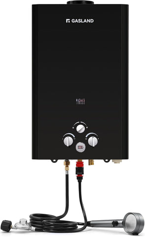 Outdoors 16L Propane Tankless Water Heater 4.22GPM, On Demand Propane Hot Water Heater for Off Grid