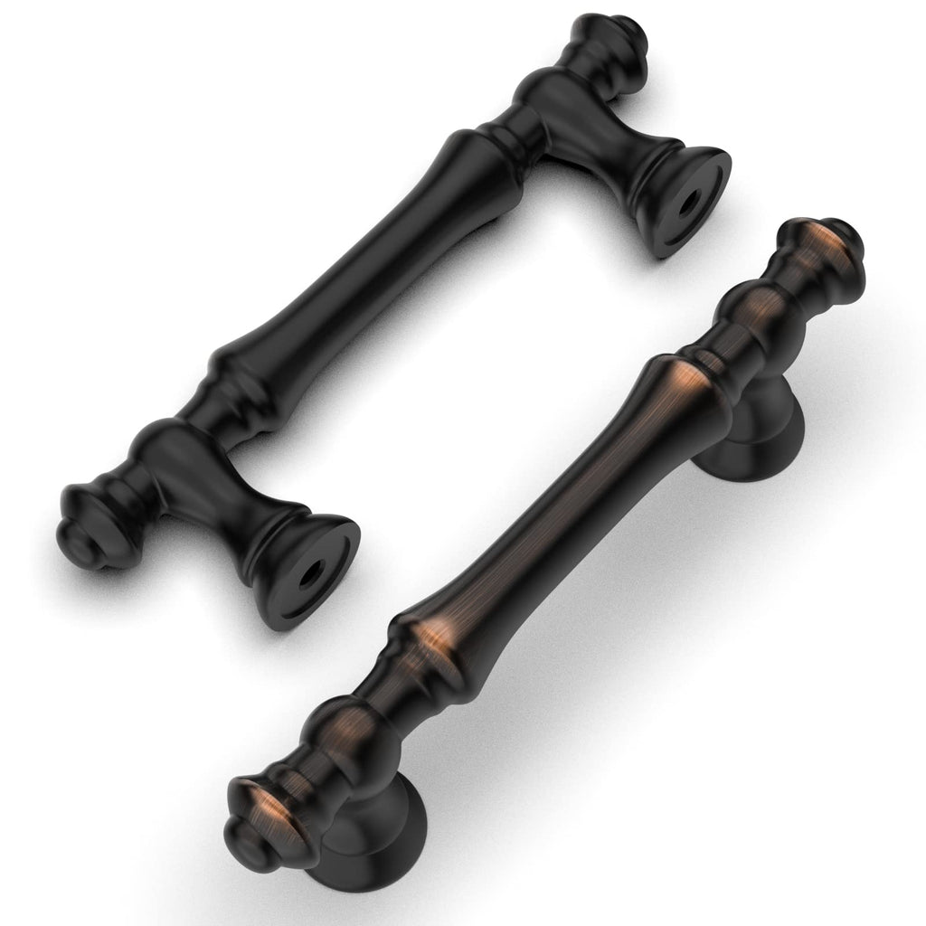10 Pack Oil Rubbed Bronze Cabinet Pulls 3"