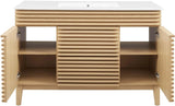 Render 48" Single Bathroom Vanity in Oak White A133-B0BLD14F3W