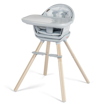 Moa 8-in-1 High Chairs for Babies and Toddlers, Machine Washable Infant High Chair, Compact, Convertible to Booster