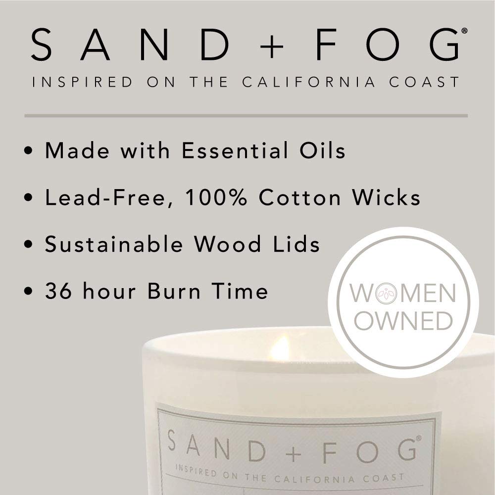 Scented Candle - Teakwood - Additional Scents and Sizes - 100% Cotton Lead-Free Wick - Luxury Air Freshening Jar
