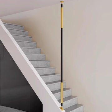 Angle Adjustable Staircase Balusters for Level and Slope Staircases, Customizable Length Spindles for Staircase for