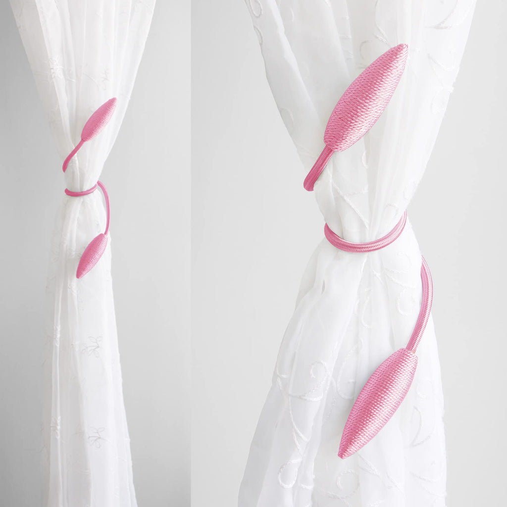 Curtain Tiebacks Clips Creative Window Drape Twist Tie Backs European Style Custom Made Curtain Holders - 2 Pieces
