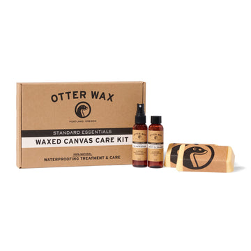 Waxed Canvas Care Kit | Waterproofing Essentials for Waxed Canvas Jackets, Bags & Shoes | All-Natural & PFAS-Free