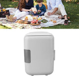 Portable Mini Fridge, 50W Monocrystalline Solar Panel DC18V Solar Powered Car Refrigerator, Fast Cooling Compact