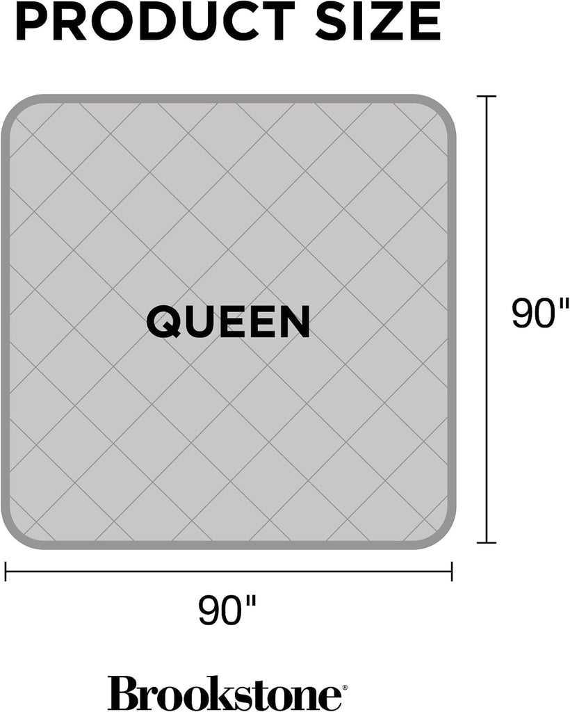 Cooling Blanket Queen Size - Cooling Down Alternative Blanket for Hot Sleepers, Reversible Cool Touch Fiber, Quilted