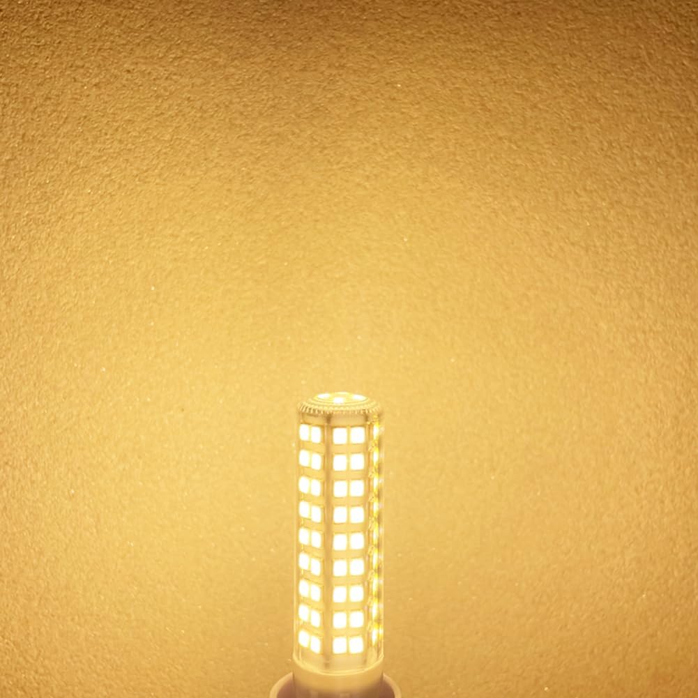 Dimmable G9 LED Bulb 8W, 75W G9 Halogen Bulb Equivalent, 780LM,120V, 3000K Warm White, 5-Pack