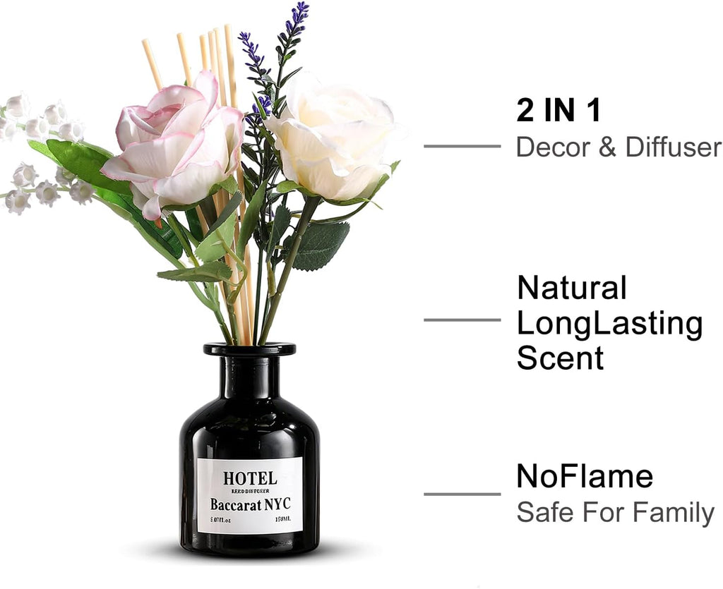 Baccarat NYC Reed Diffuser Set - Luxury Hotel Scent