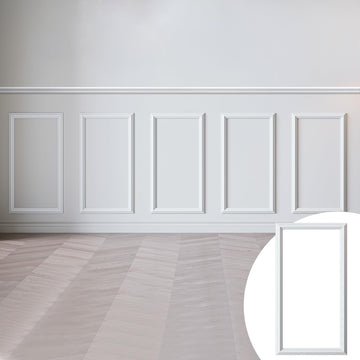 Premade Peel and Stick Molding Trim Kit, 5 Frames Set, 24" x 16"