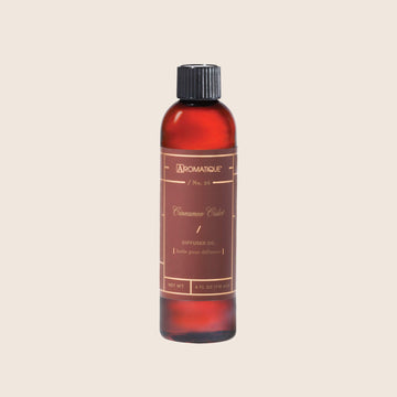 Cinnamon Cider Diffuser Oil Refill - Fall Scented Reed Diffuser Oil with Apple, Cinnamon & Citrus - Long-Lasting Home