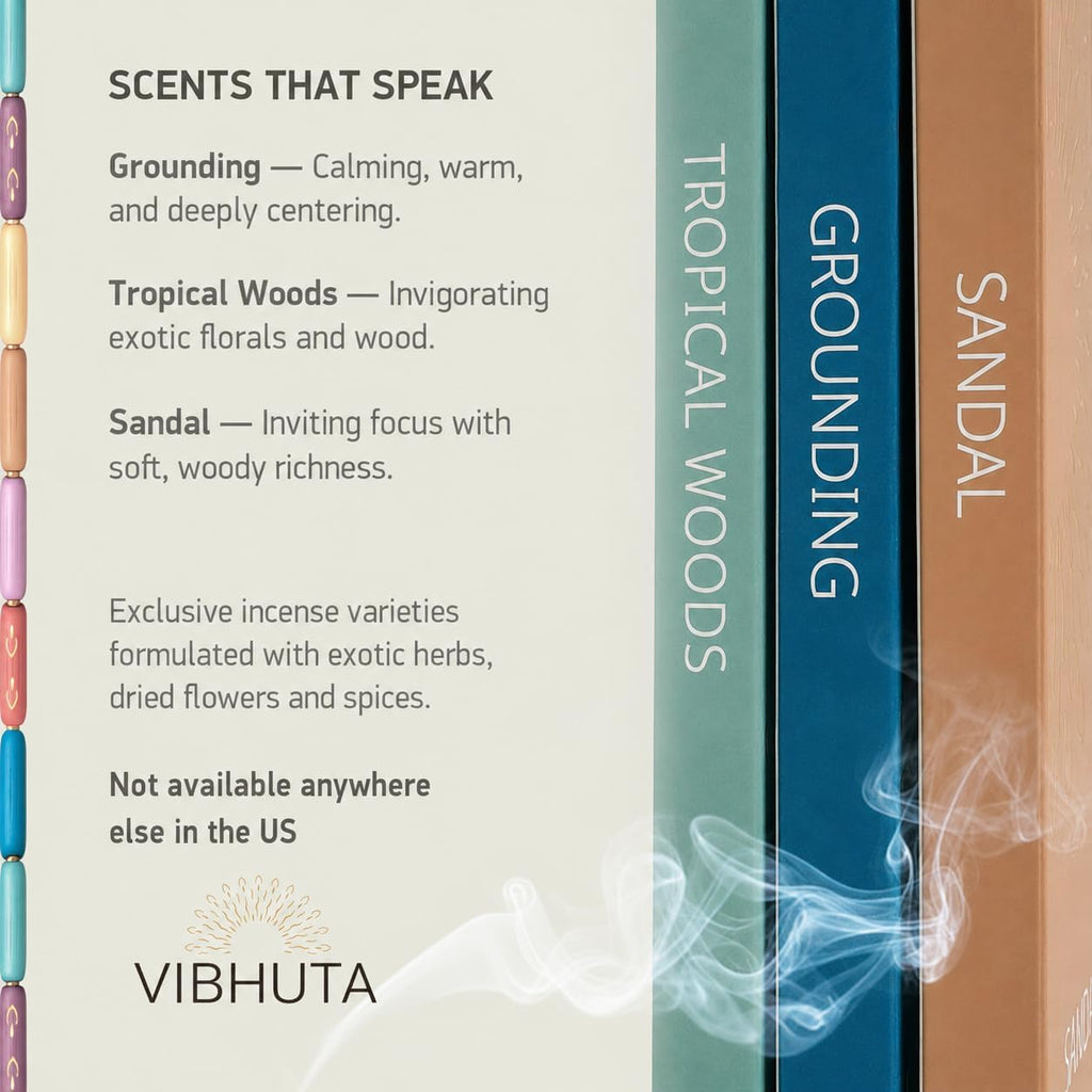 Incense Gift Set | 30 Hand-Rolled Indian Sticks | Sandalwood, Spiritual & Chakra Incense for Meditation & Yoga - 3 - Set of 70
