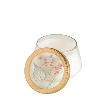 Pressed Floral Candle - Aromatherapy Candles, Long Lasting Scented Luxury Candles Decor, Botanicals Gifts Notes of