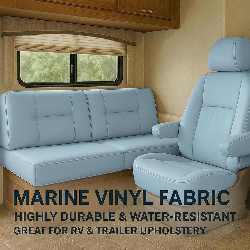 Baby Blue, 5 Yards, Waterproof Upholstery