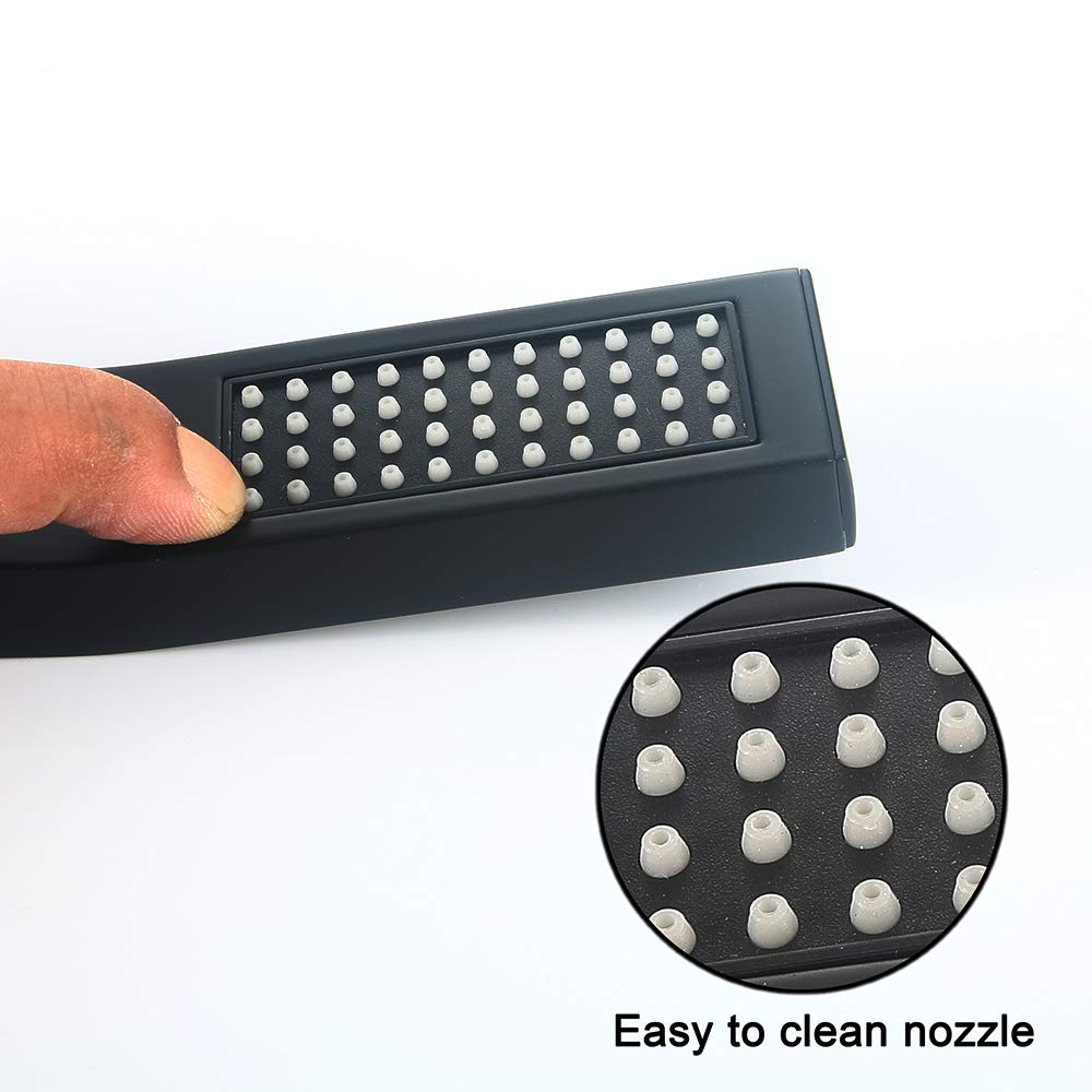 Solid Brass Handheld Shower Head Hand Shower Head Sprayer Matte Black