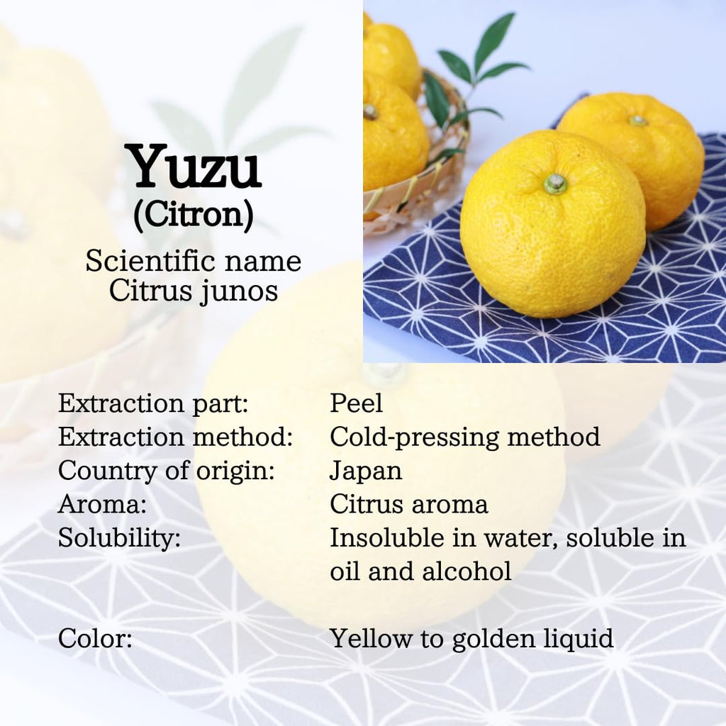 []100% Pure Japanese Yuzu Essential Oil for Diffuser 10ml