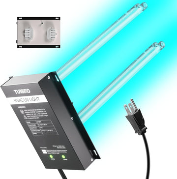 72W UV Sanitizer Lamp with Energy Saving Airflow Sensor, Ozone Free Ultraviolet Light, Air Purifier 