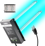 72W UV Sanitizer Lamp with Energy Saving Airflow Sensor, Ozone Free Ultraviolet Light, Air Purifier 