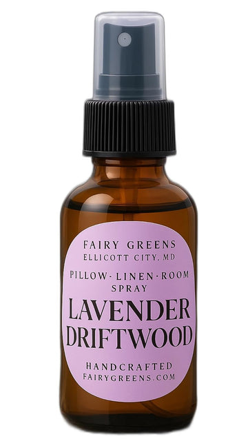 Lavender Driftwood Pillow Spray by L Farm | Natural Room & Linen Spray for Better Sleep | Calming Aromatherapy Room
