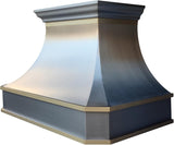 Island Mount Range Hood 4 Speed LED Lights