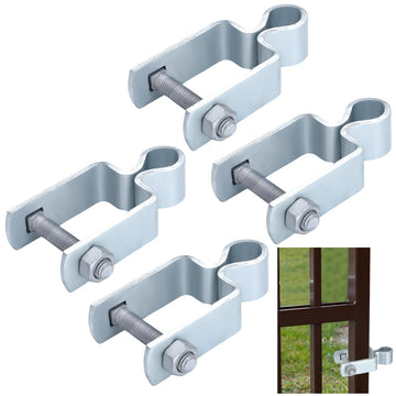 4 Pcs Gate Hinge Female 1-1/2" X 1-1/2", 5/8" Pintle Square
