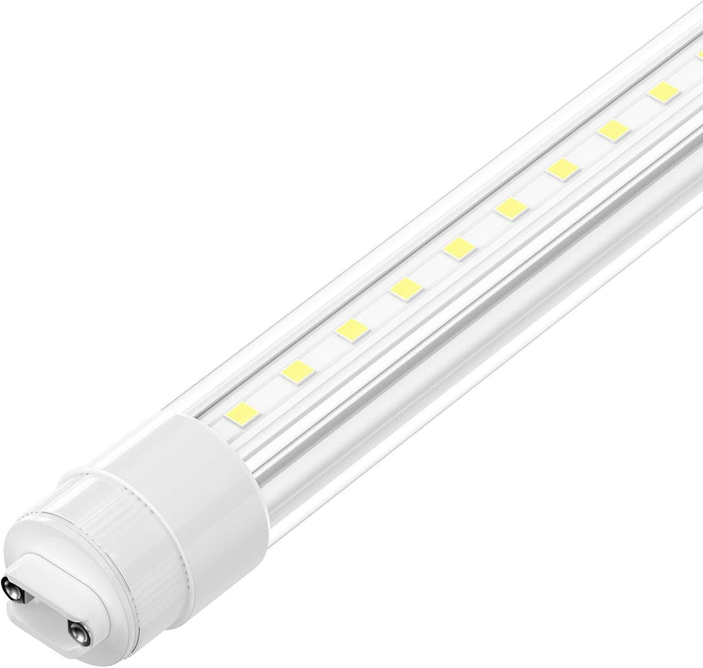 LEDMyplace 28W T8 4ft LED Sign Tube with R17D Base, 6500K Daylight White, Double Side Rotatable, ETL, RoHS Listed