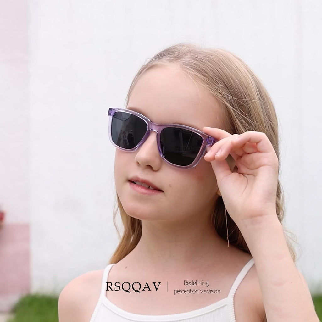 Kids Polarized Sunglasses for Girls Boys