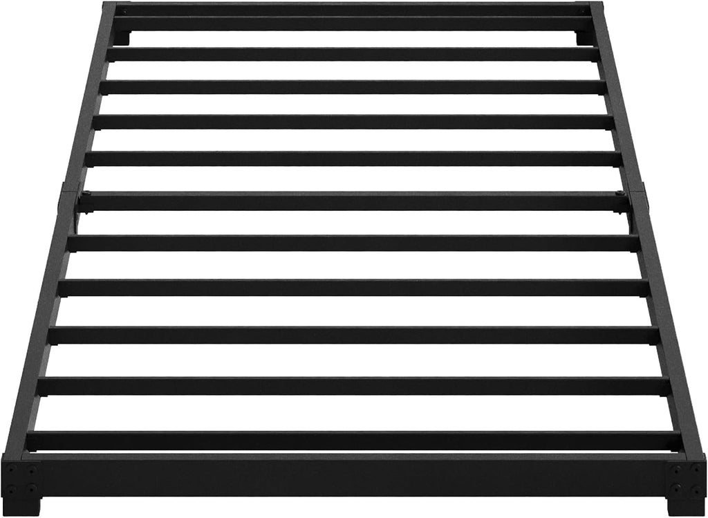 3 Inch Low Profile Bed Frame Heavy Duty Floor Platform