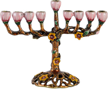 Hanukkah , Metal Jewish Candle