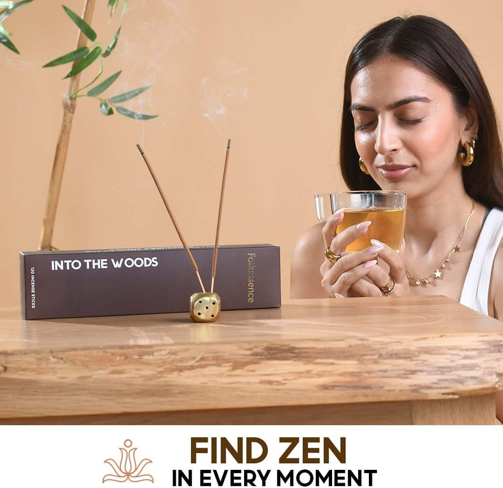 Premium Incense Sticks Sandalwood, Palo Santo-120 - Set of 6