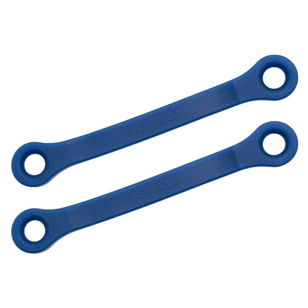 Navy Silicone Universal Cuff, Large to X-Large Hands, Fits Adaptive Eating and Weighted Utensils, Foam Tubing, Thick