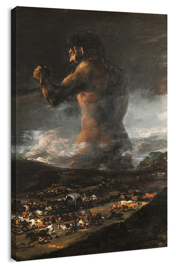 Print Wall Art - The Colossus, Circa 1808 by Francisco de Goya - 24x36 inches