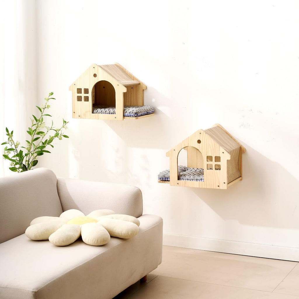 Wall Mounted Cat Furniture Set