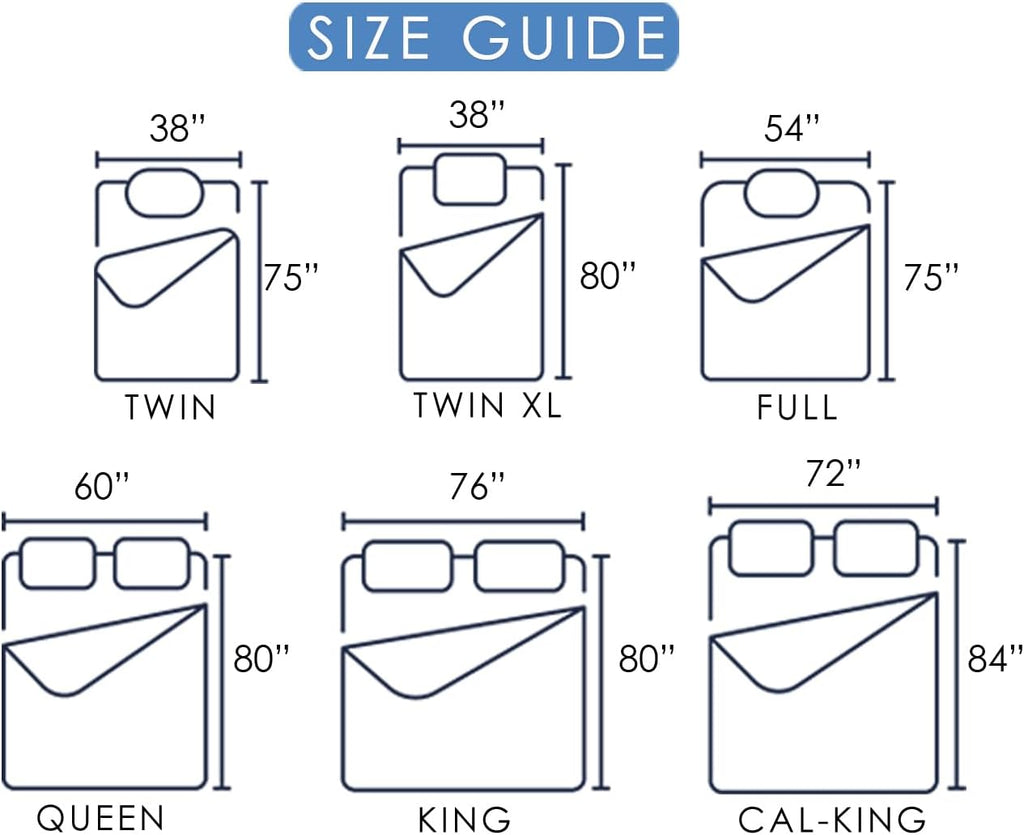 Mattress Topper Full Cooling Plush Pillow Top Mattress Pad Feather Bed Topper, Extra Thick Hotel Quality Down