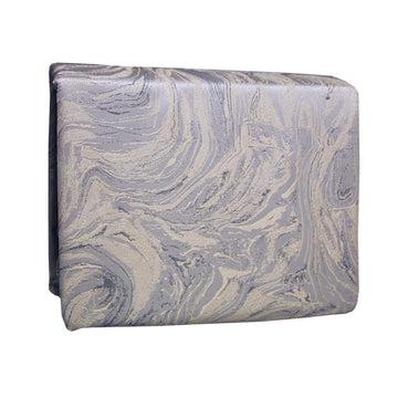 Jacquard Marble Duvet Set (Full) (Oyster)