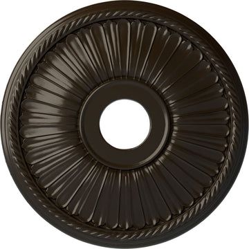Berkshire Ceiling Medallion fits Canopies up to 6 3/8, Stone Hearth