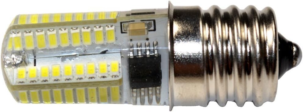 110V E17 Base Silicone Crystal Dimmable LED Bulbs Cool White Compatible with LG 6912W1Z004B Microwave Light