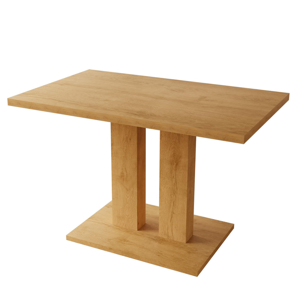 Modern Dining Table, 46'' Oak Table