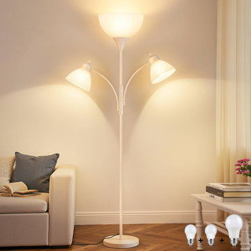 Torchiere Floor Lamps, 72" Dimmable Reading Lamp